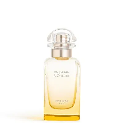 Hermes Un Jardin À Cythère Eau De Toilette Refillable Natural Spray 50ml In White