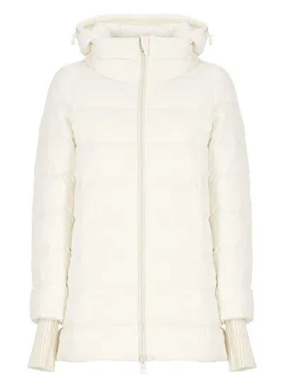 Herno A-shape Down Jacket In White