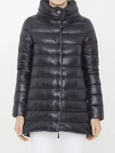 Herno Amelia Down Jacket In Nero