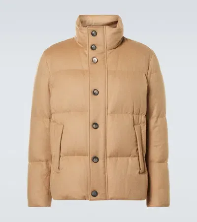 Herno Camel Hair Down Jacket