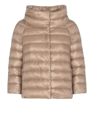 Herno Coats Beige