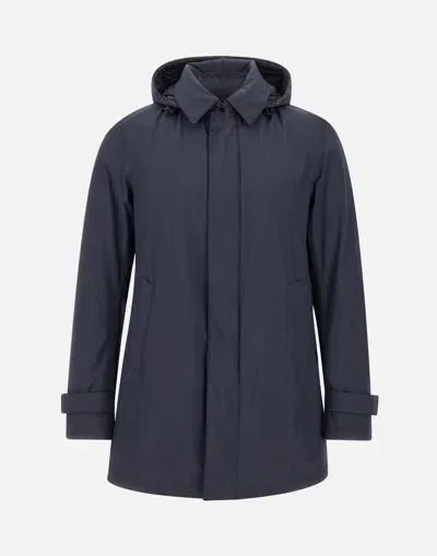 Herno Coats In Blue