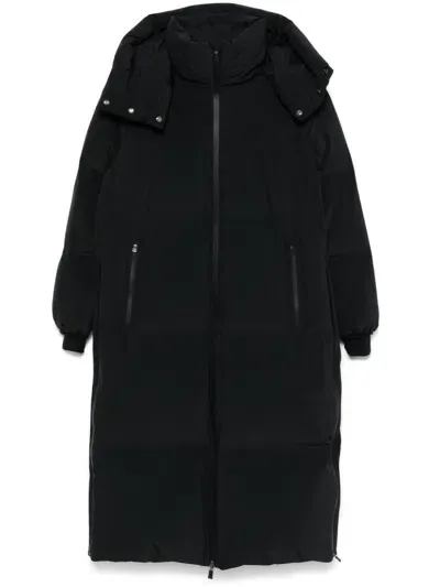 Herno Detachable-hood Parka In Black