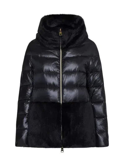 Herno Down Jacket In Black