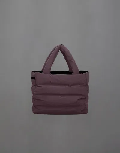 Herno Laminar Bag In New Impact In Eggplant