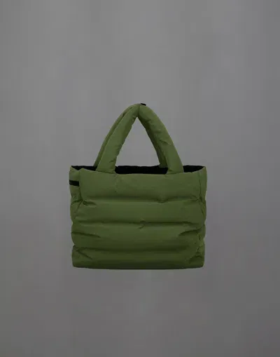 Herno Laminar Bag In New Impact In Green