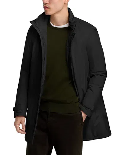 Herno Laminar Gore-tex Waterproof Car Coat In Nero