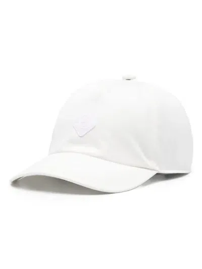 Herno Logo-patch Baseball Cap In White