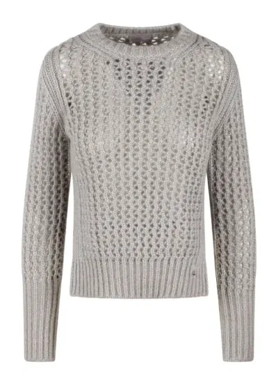 Herno Nevegal Resort Sweater In Grey