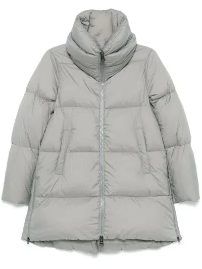 Herno Padded Coat In Grey