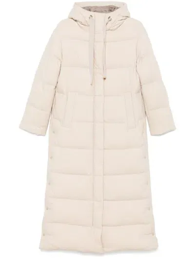 Herno Padded Coat In Neutral