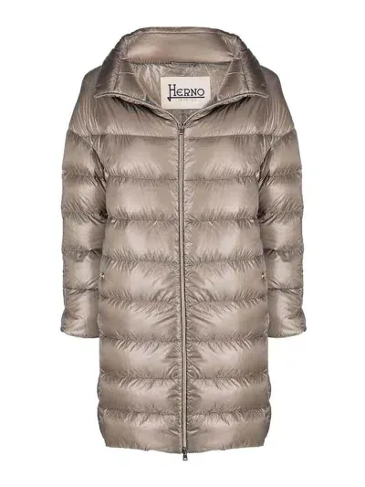 Herno Padded Jacket In Beige