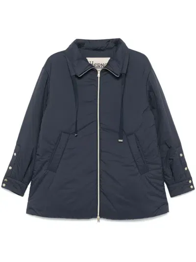 Herno Padded Jacket In Blue