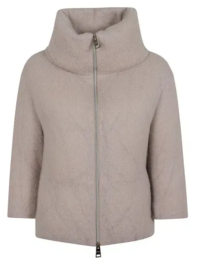 Herno Padded Jacket In Neutrals