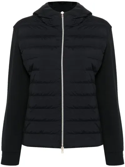 Herno Panelled Jacket In Blue