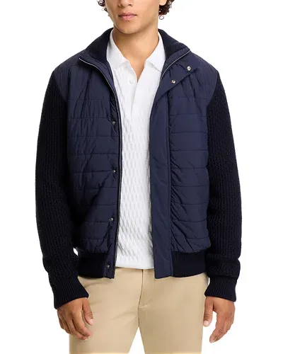 Herno Quilted Jacket In Blue