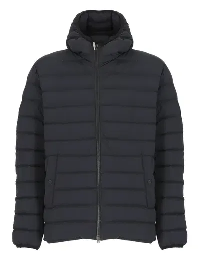 Herno Resort Down Jacket In Black