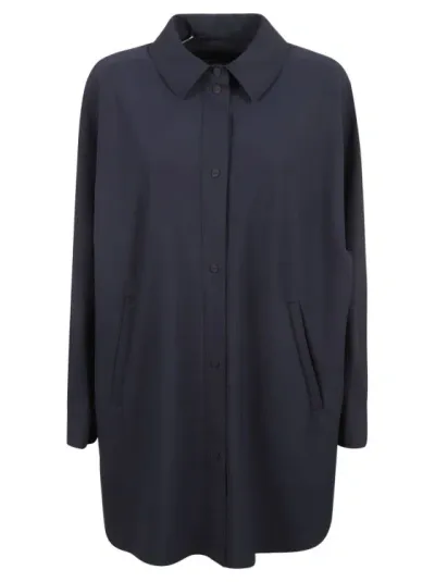 Herno Shirt Jacket In Blue