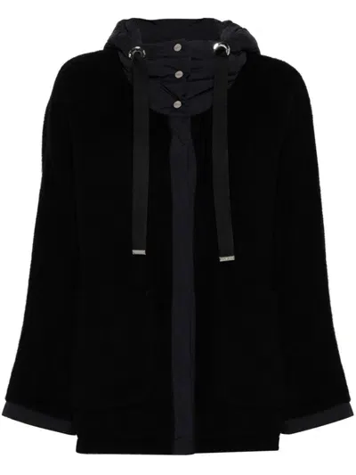 Herno Wool Jacket In Black