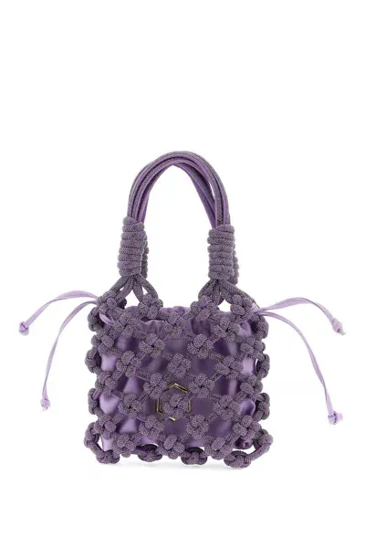 Hibourama Lola Handbag Purse Tote In Purple