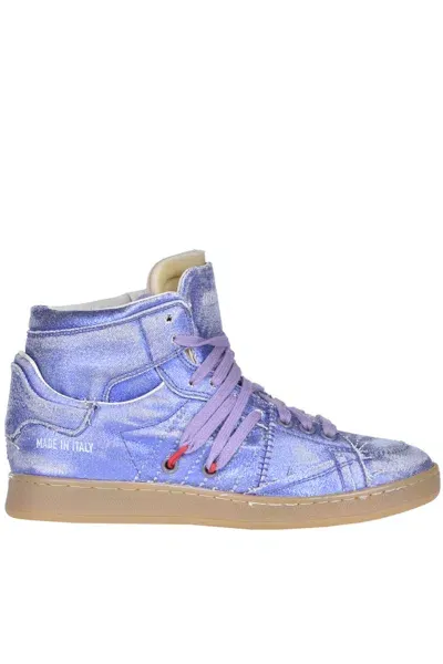 Hidnander The Cage Dual Sneakers In Lilac