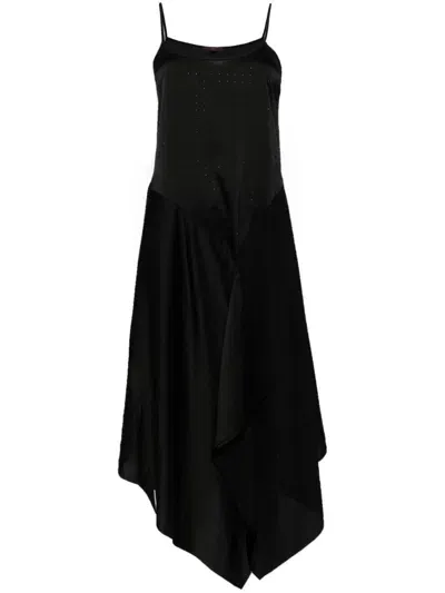 High Lyrical Diamonte Dress In Black