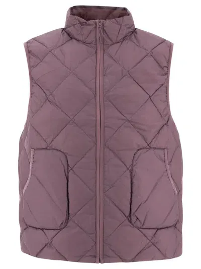 Hiking Patrol Light Down Vest In Purple