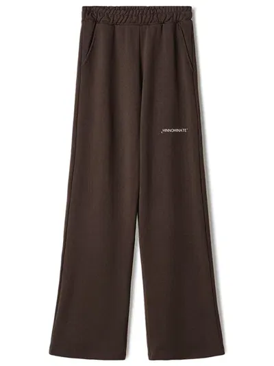 Hinnominate Print Track Pants In Brown