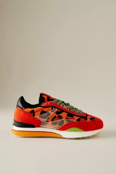 Hoff Art Orange Lady Multicoloured Trainers In Multi Leather