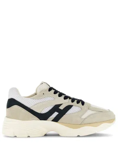 Hogan Allacc Hyperlight Low-top Sneakers In Neutrals