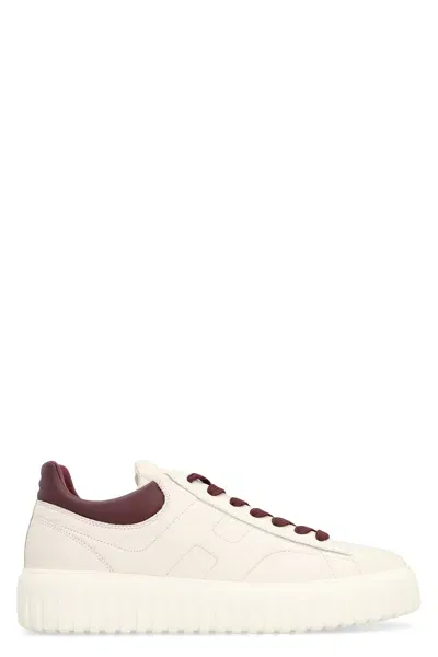 Hogan H Stripes Sneakers In White