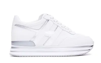 Hogan H222 Midi Sneakers In White