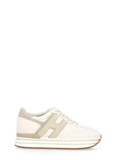 Hogan Sneakers Ivory In Neutrals