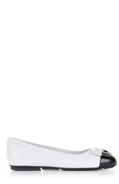 Hogan H661 Ballerinas In B001(bianco) B999(nero)