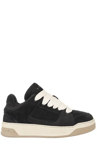 Hogan H667 Lace-up Sneakers In Black