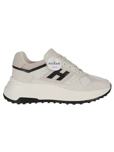 Hogan H669 Sneakers In Bianco Marmo/bianco/nero