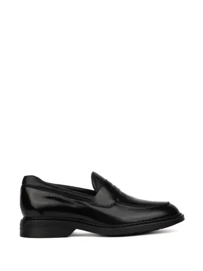 Hogan Loafers In Black