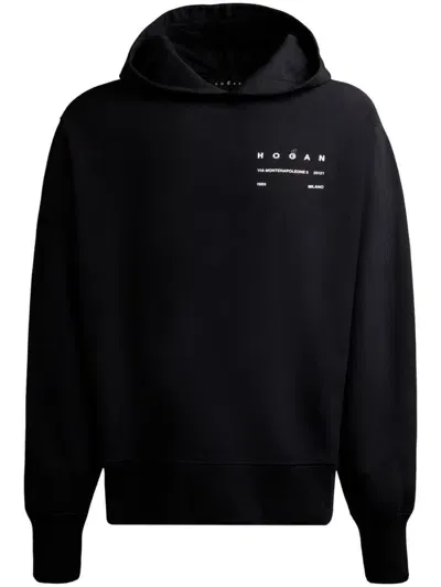 Hogan Hooded Sweatshirt Black