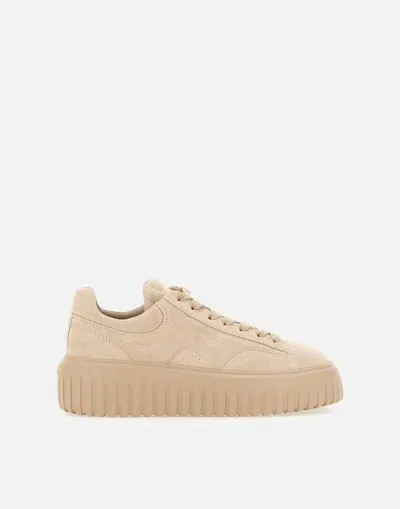 Hogan Sneakers In Beige