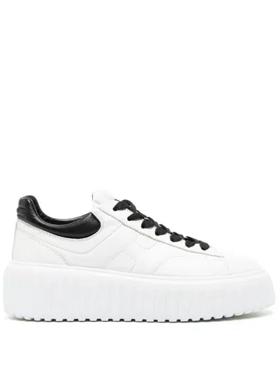 Hogan H-stripes - Sneakers In White