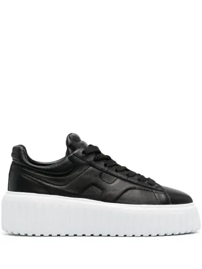 Hogan Flatform-sneakers In Black