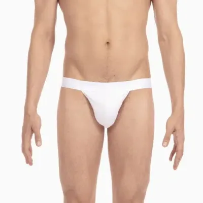 Hom Classic Tanga Brief In White