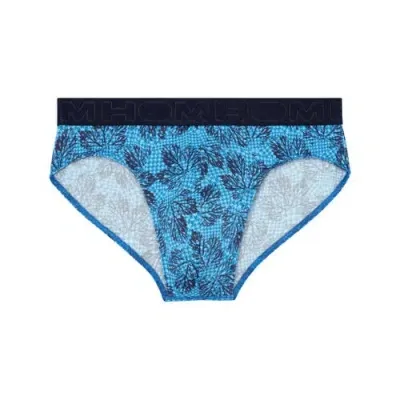 Hom Douro Mini Brief In Blue Print