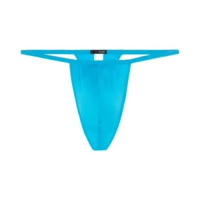 Hom Plume G-string In Turquoise