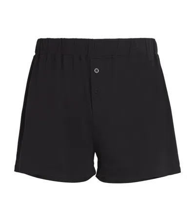 Homebody Classic Boxers In Black