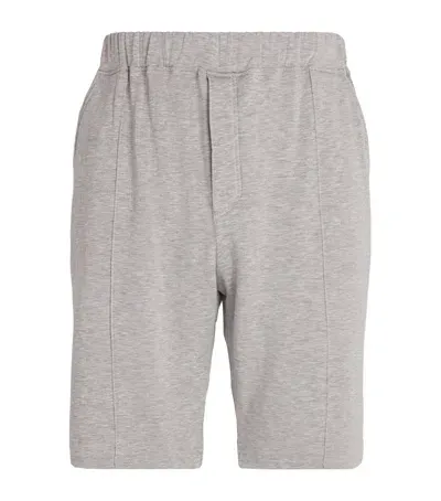 Homebody Jersey Snuggle Shorts In Grey