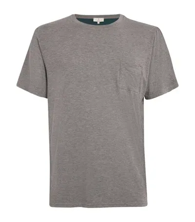 Homebody Lounge Pocket T-shirt In Grey