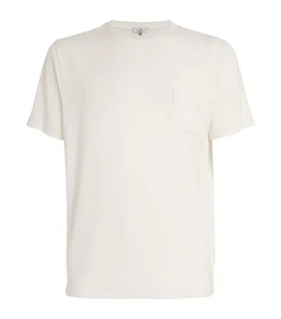 Homebody Lounge Pocket T-shirt In Ivory