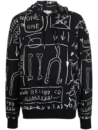 Honey Fucking Dijon Graphic-print Cotton Hoodie In Black