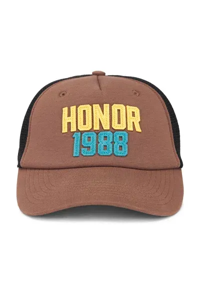 Honor The Gift Honor 1988 Trucker Hat In Brown